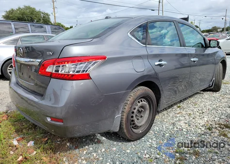 2015 Nissan Sentra Fe+ S/S/Sl/Sr/Sv из США, поврежденный, VIN 3N1AB7AP0FL638685